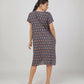 Breathables Women Cotton Printed Loungewear Nightie Blue I Night Wear | Nighty | Jaipuri Print