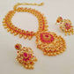 Uncuts & Ruby Peacock Bridal Jewelry