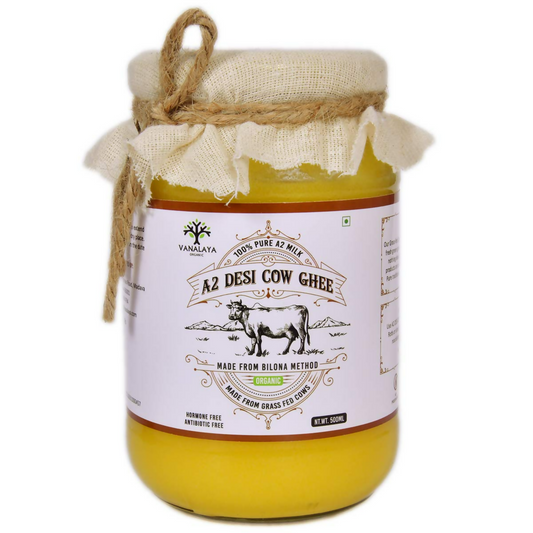 Vanalaya A2 Desi Cow Ghee Prepared By Traditional Bilona Method | Swadesiicart