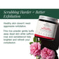 Face & Body Brightening Scrub Fortified with Saffron + Sandalwood