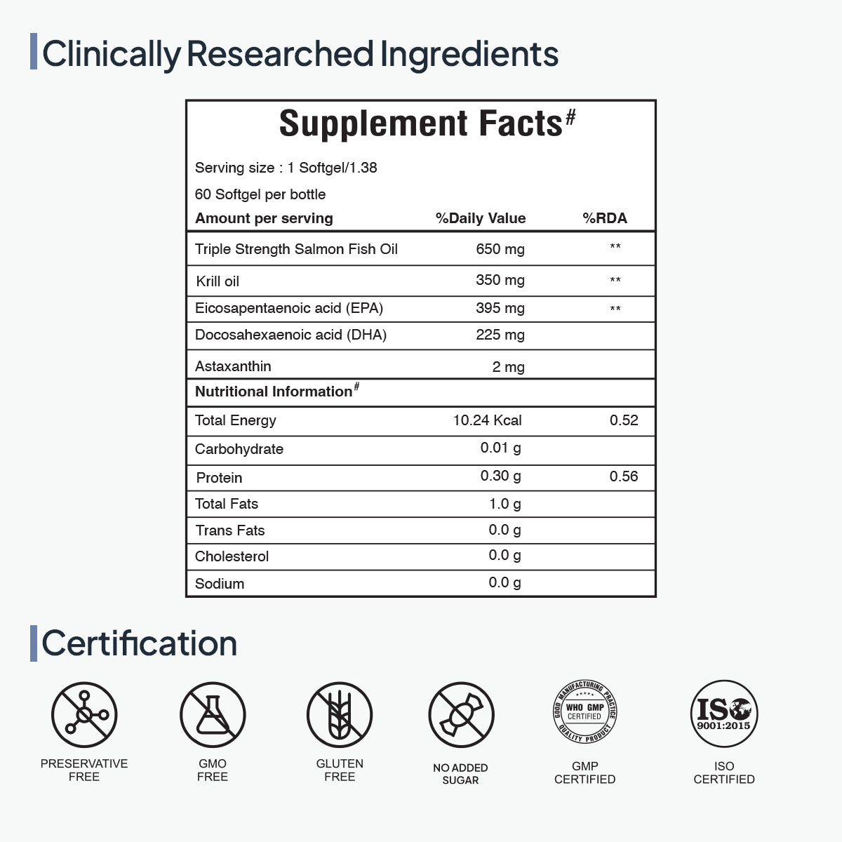 Miduty by Palak Notes Krill Omega Complex Softgels - Swadesiicart