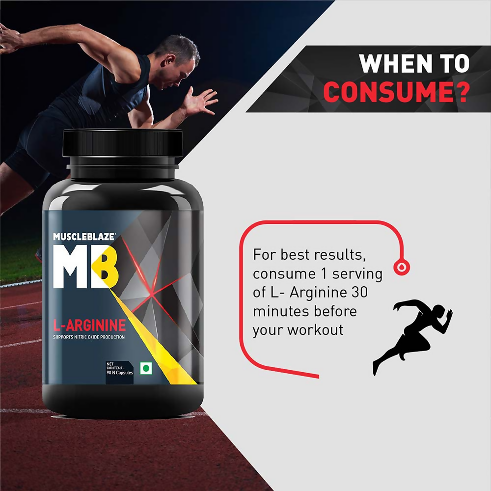 MuscleBlaze L-Arginine | Swadesiicart
