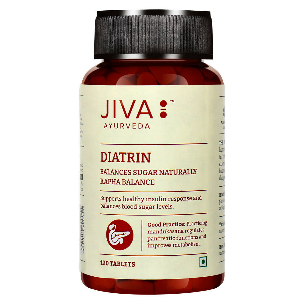 Jiva Ayurveda Diatrin Tablets - Swadesiicart