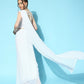 Ahalyaa Women's Traditional wear Saree - White | Swadesiicart