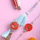 Bhaiya Bhabhi Tassel Rakhi Set & Gulab Jamun | Swadesiicart