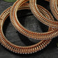 Mominos Fashion Kamal Johar White Stone Golden Bangles Set