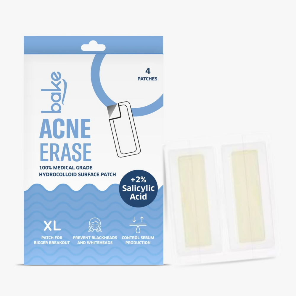 Bake Acne Erase XL Pimple Patches & Nose Patches | Swadesiicart