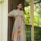 Women's Casual Fashionable Multi Mull Cotton co-ord set - Anya - Swadesiicart