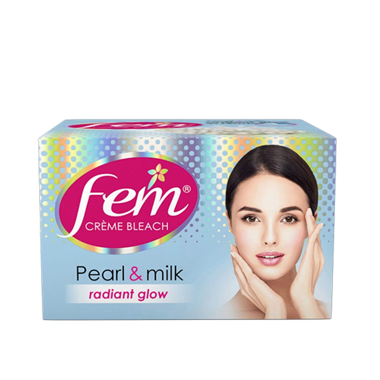 Fem Fairness Naturals Pearl Cream Bleach - Swadesiicart