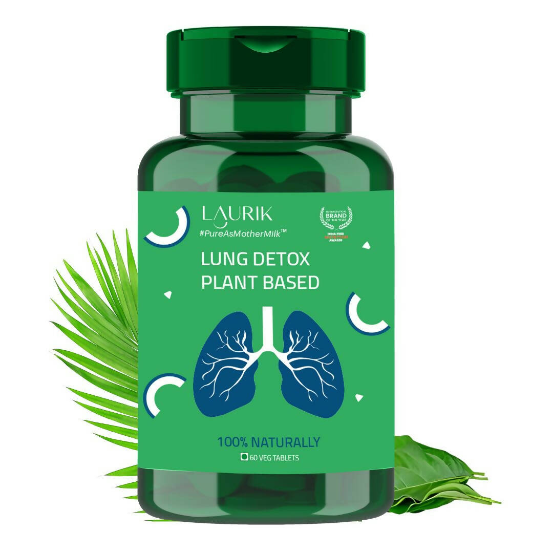 Laurik Lung Detox Tablets For Lung Cleansing And Detoxification | Swadesiicart