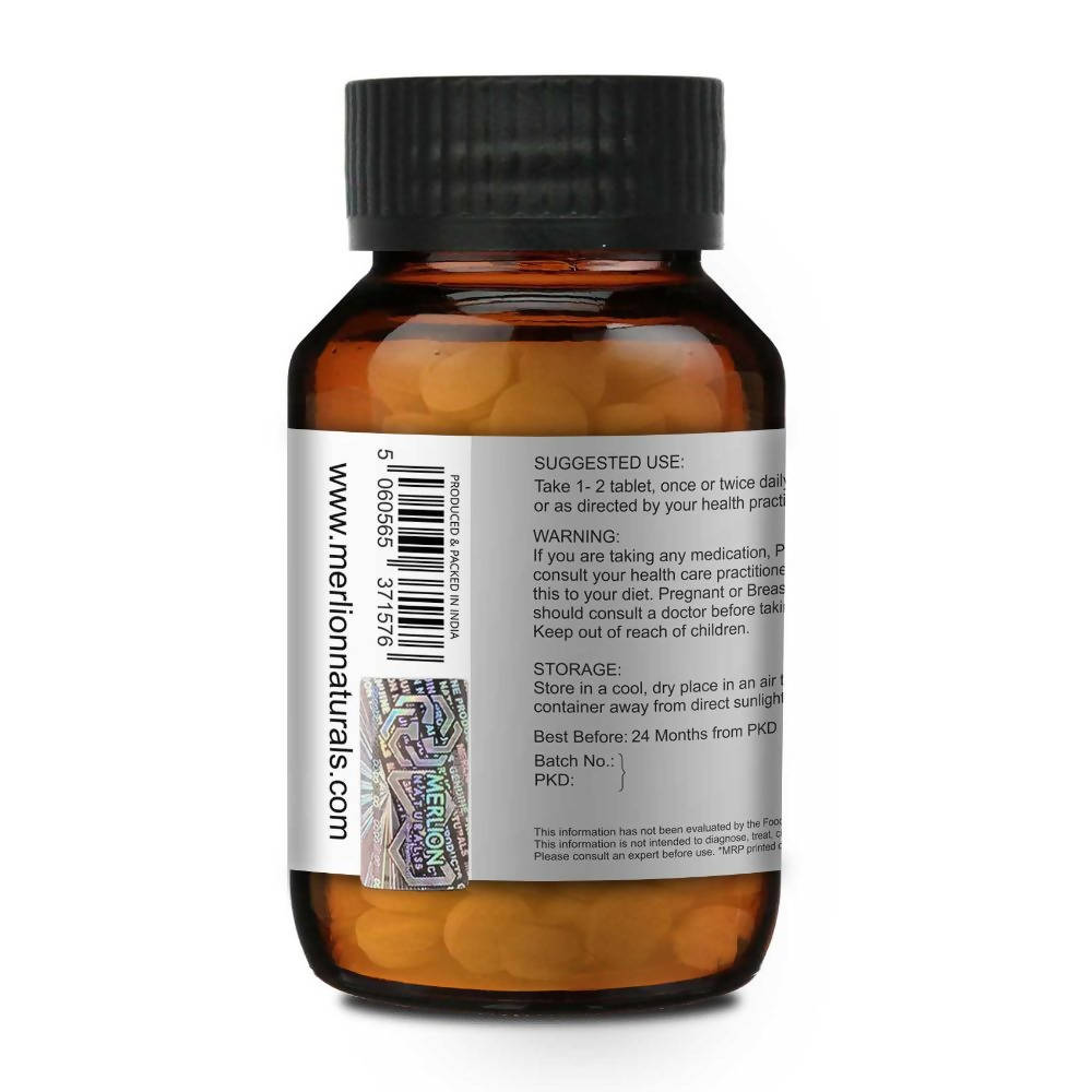 Merlion Naturals Haritaki 500mg Tablets - Swadesiicart