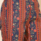 Janasya Women's Blue Crepe Digital Floral Printed Festive A-line Co-ords - Swadesiicart