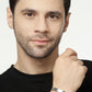 NVR Men's Set of 4 Multi Color Stainless Steel Cuff Bracelet - Swadesiicart