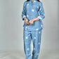 Morchari Digital Print Semi Muslin Co-Ord Set Top & Trouser-Multicolor - Swadesiicart