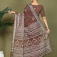 Shree Shyam Fashion Cotton Brown Saree