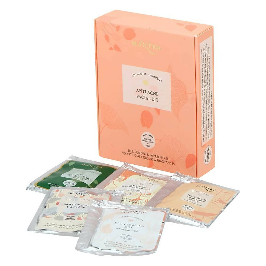 Mantra Herbal Anti- Acne Facial Kit - Swadesiicart