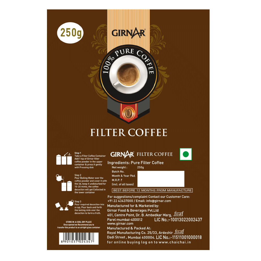 Girnar Filter Coffee | Swadesiicart