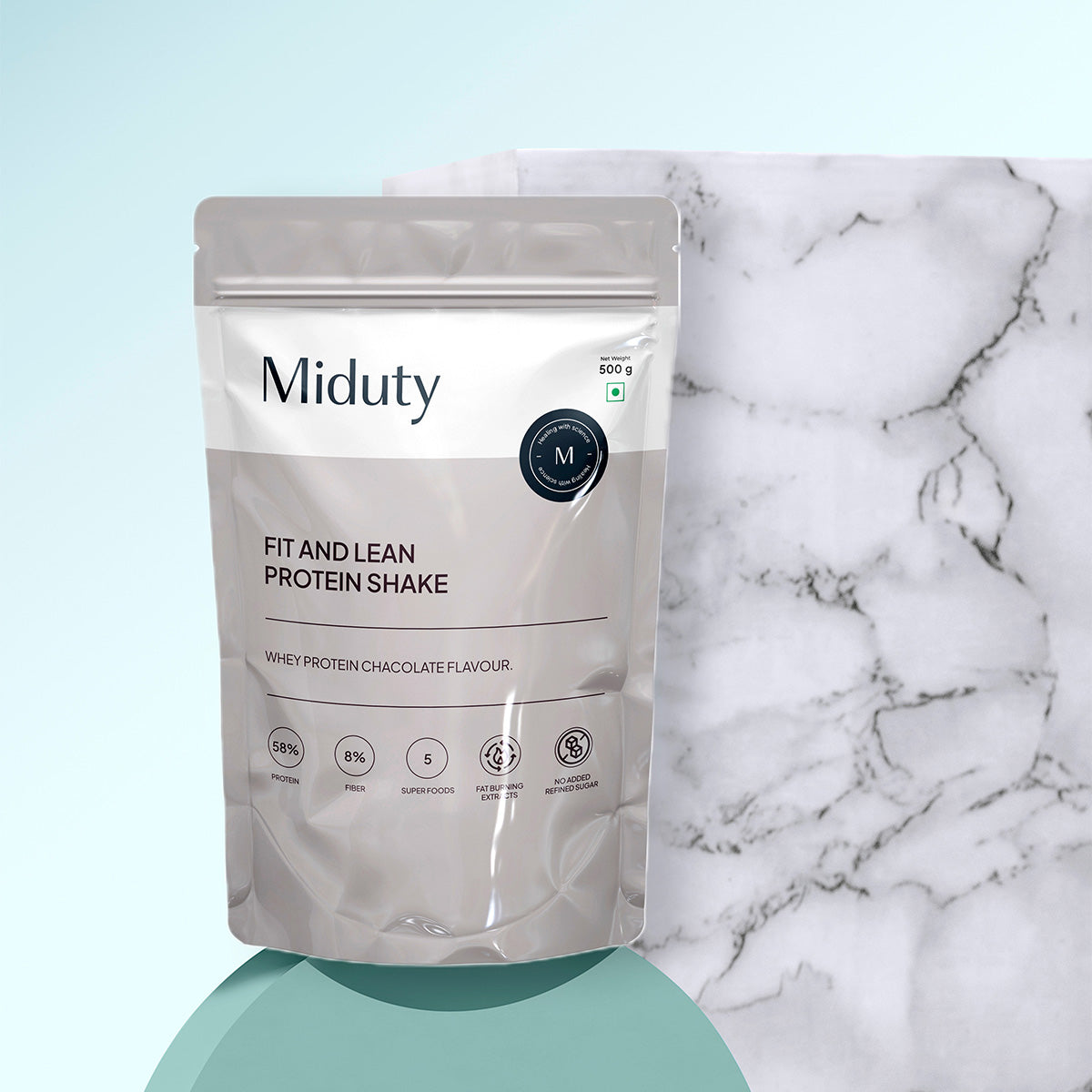 Miduty by Palak Notes Fit & Lean Protein Shake | Swadesiicart