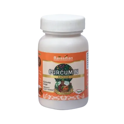 Rajasthan Herbals Curcumin Capsules | Swadesiicart
