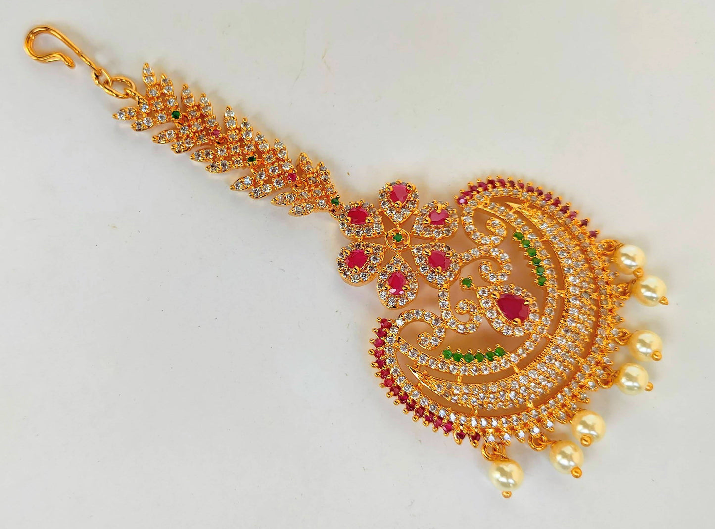 Multicolor Maang Tikka For Wedding | Swadesiicart