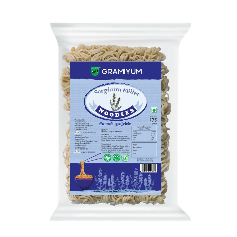 Gramiyum Sorghum Noodles - Cholam Noodles - Gramiyum