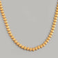VOJ Gold-Polished Designer Leaf Shaped Chain For Men | Swadesiicart
