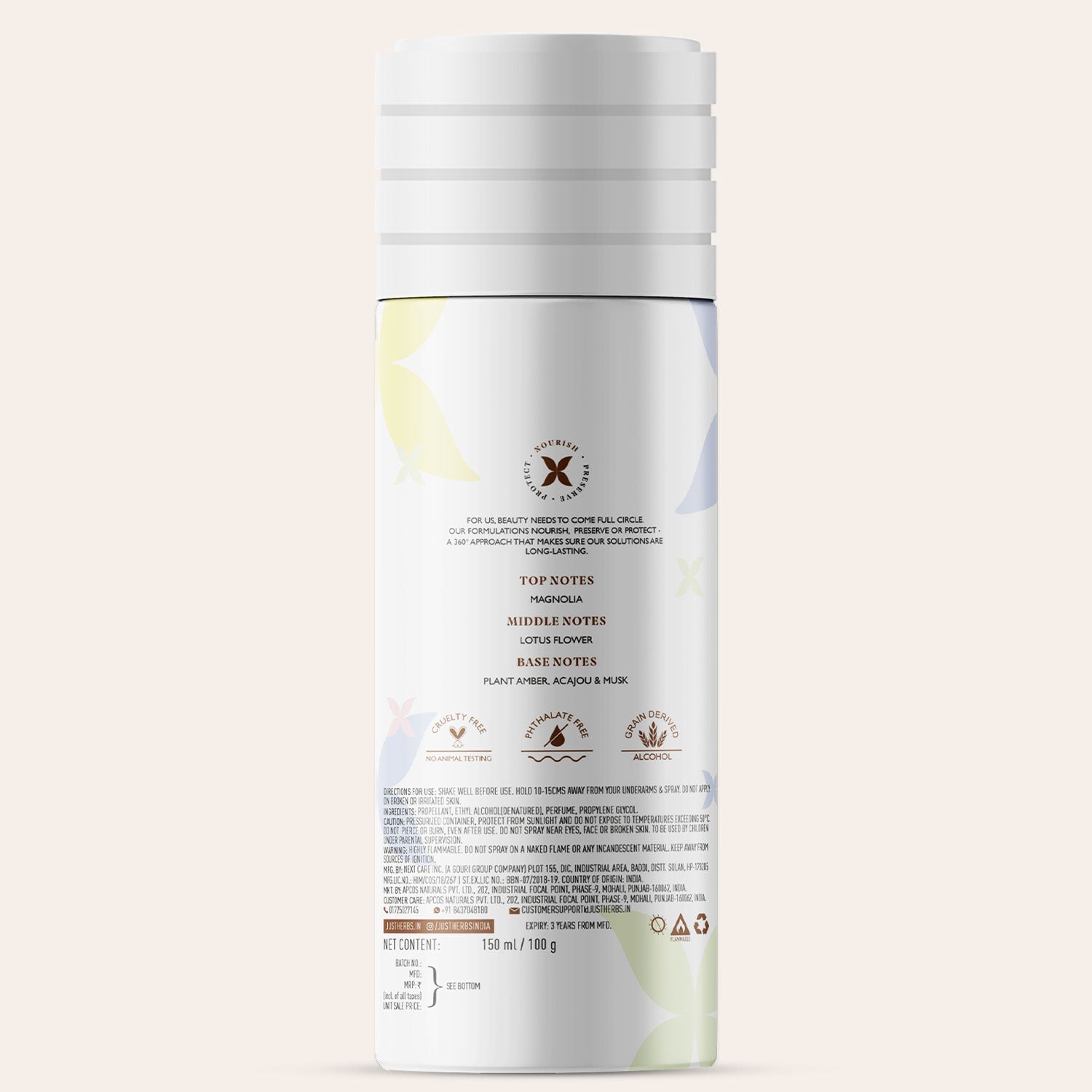 Long Lasting Floral Fiesta Deodorant Body Spray For Women