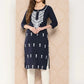 Yufta Floral Yoke Design Chikankari Kurta - Swadesiicart