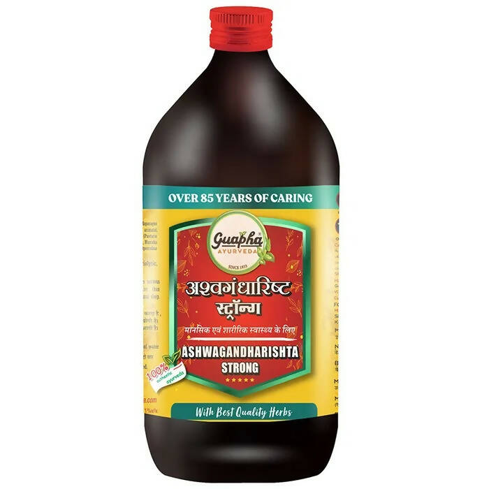 Guapha Ayurveda Ashwagandharishta Strong | Swadesiicart