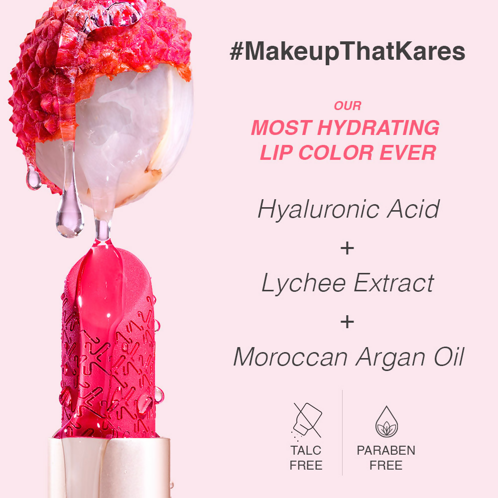 Kay Beauty Hydra Crème Hydrating Full Coverage Lipstick with Hyaluronic Acid Tomboy | Swadesiicart