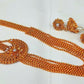 Kemp Layer White Necklace Set - Swadesiicart