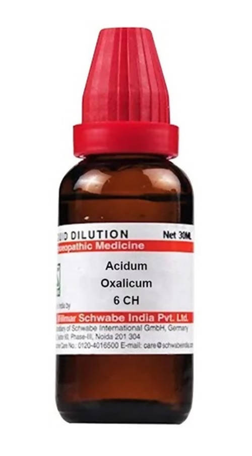 Dr. Willmar Schwabe India Acidum Oxalicum Dilution | Swadesiicart
