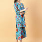 Joban Fashion Black Cotton Printed & Hand Work Co-ord Set - Swadesiicart