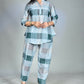 Morchari Digital Print Semi Muslin Co-Ord Set Top & Trouser-Multicolor - Swadesiicart