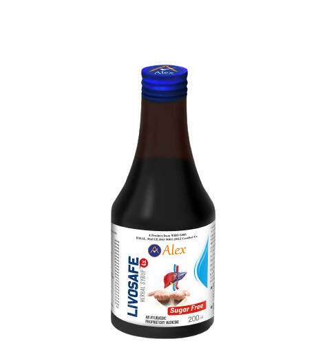 Alex Livosafe Herbal Syrup Sugar Free - Swadesiicart