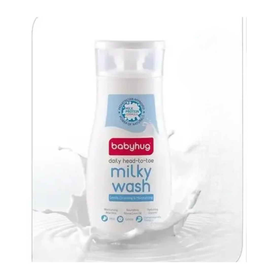 Babyhug Daily Head to Toe Milky Wash - Swadesiicart