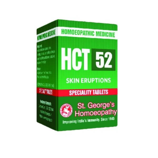 St. George's Homeopathy HCT 52 Tablets | Swadesiicart