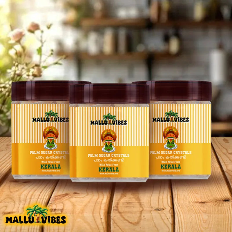 Mallu Vibes Palm Sugar Crystals - Swadesiicart