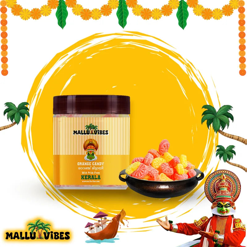 Mallu Vibes Orange Candy | Swadesiicart