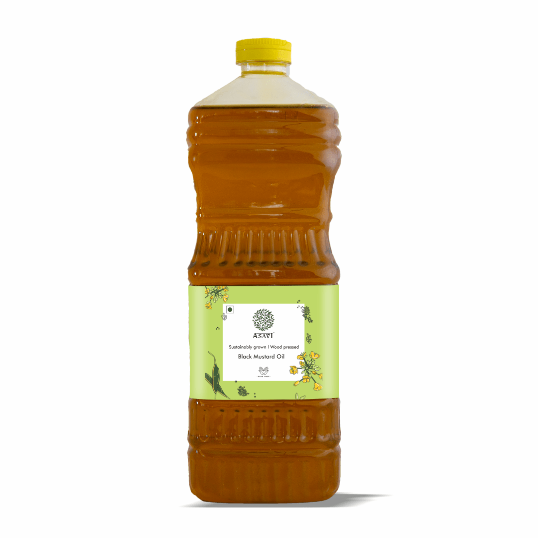 Asavi Cold Pressed Black Mustard Oil - Asavi