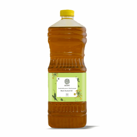 Asavi Cold Pressed Black Mustard Oil - Asavi