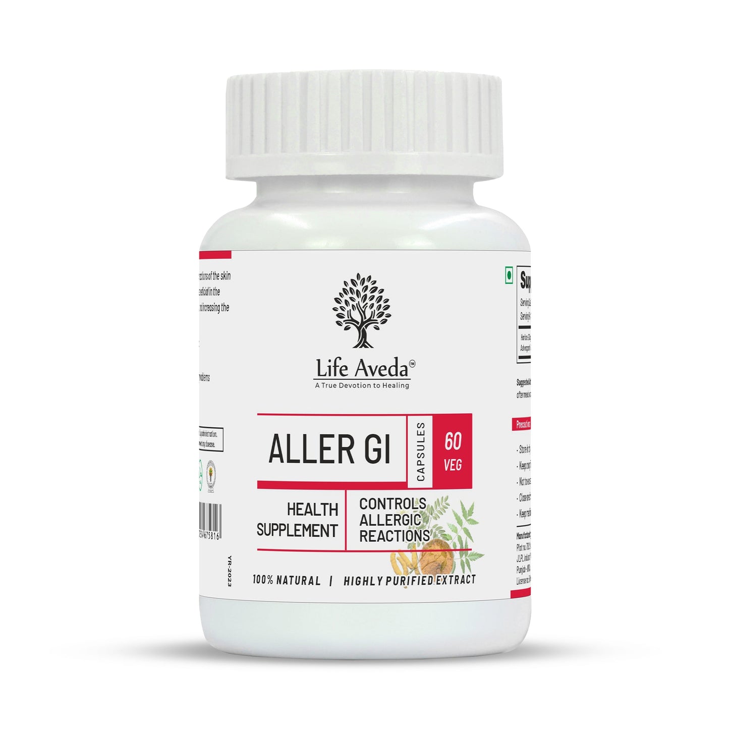 Life Aveda Aller GI Capsules | Swadesiicart