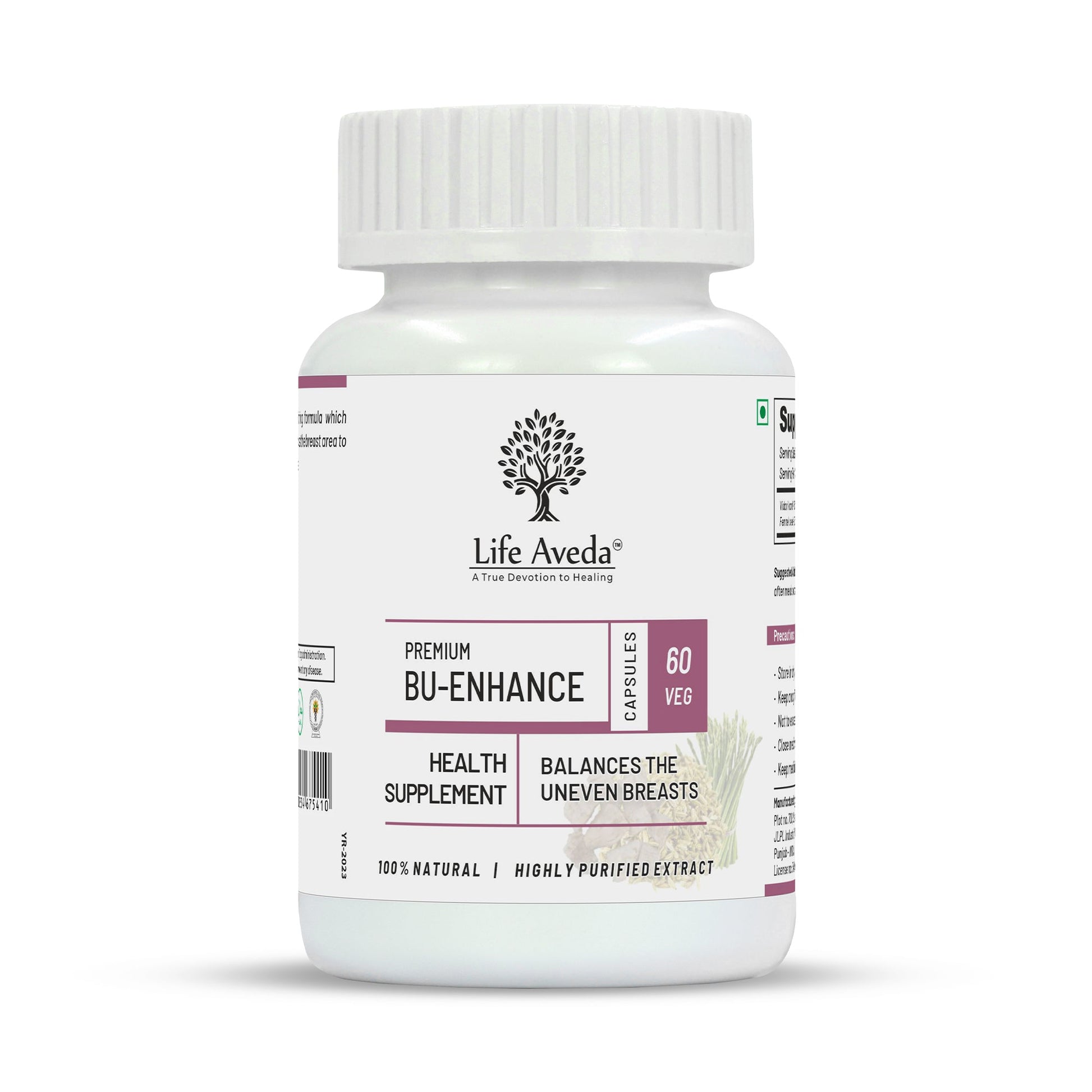 Life Aveda Premium BU-Enhance Capsules - Aveda Ayur