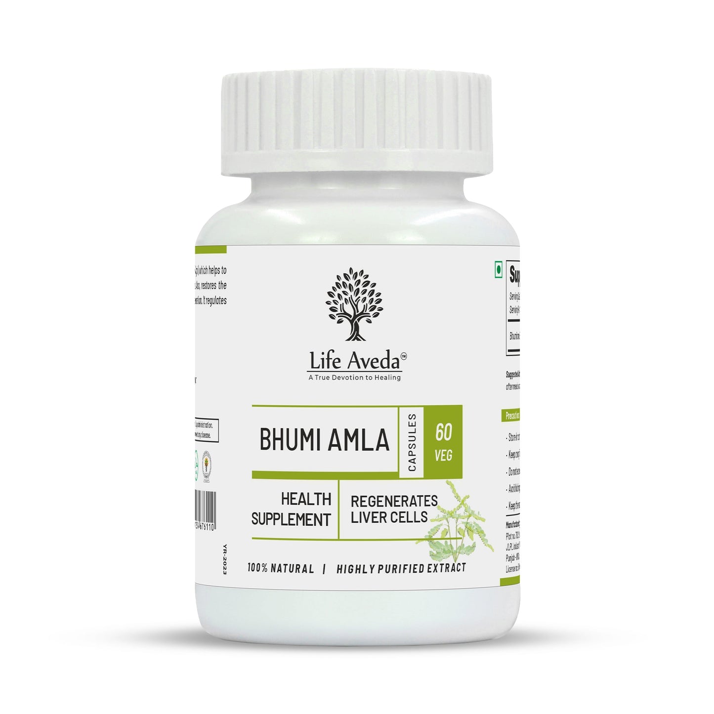 Life Aveda Bhumi Amla Capsules | Swadesiicart