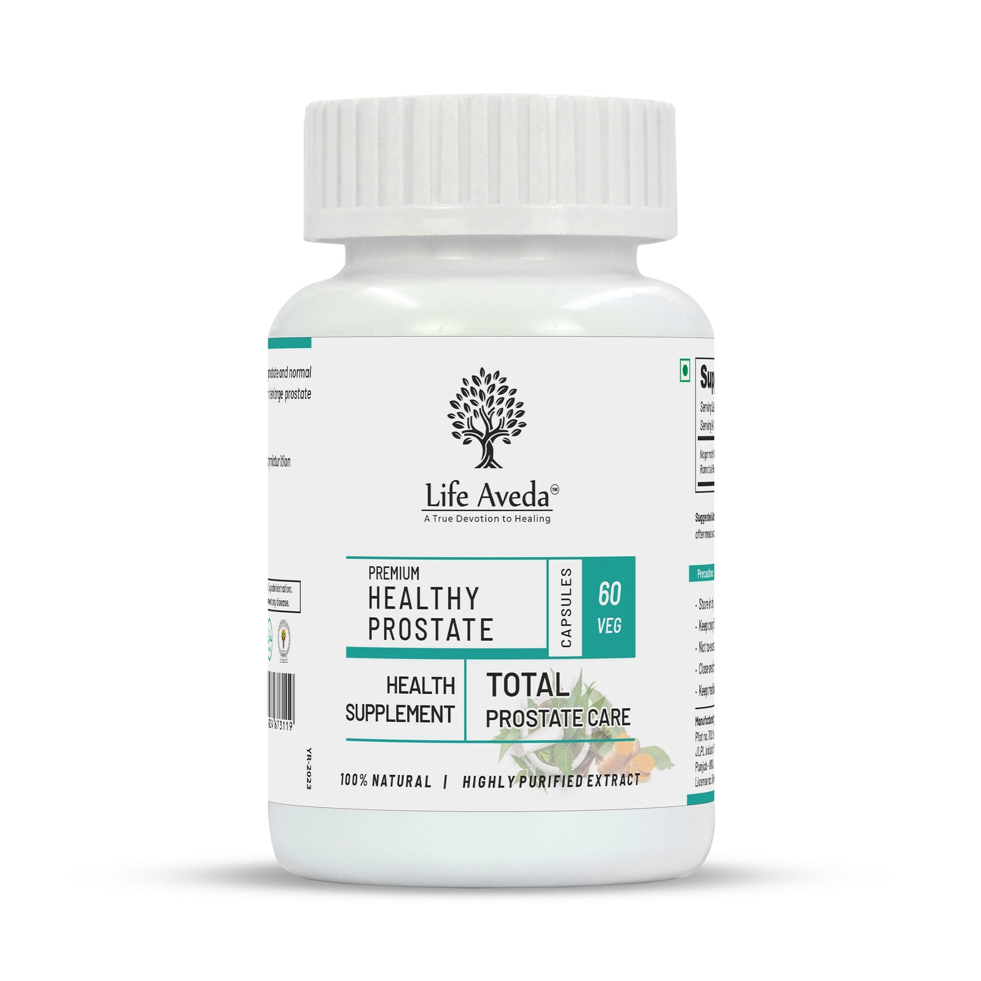 Life Aveda Premium Healthy Prostate Capsules | Swadesiicart