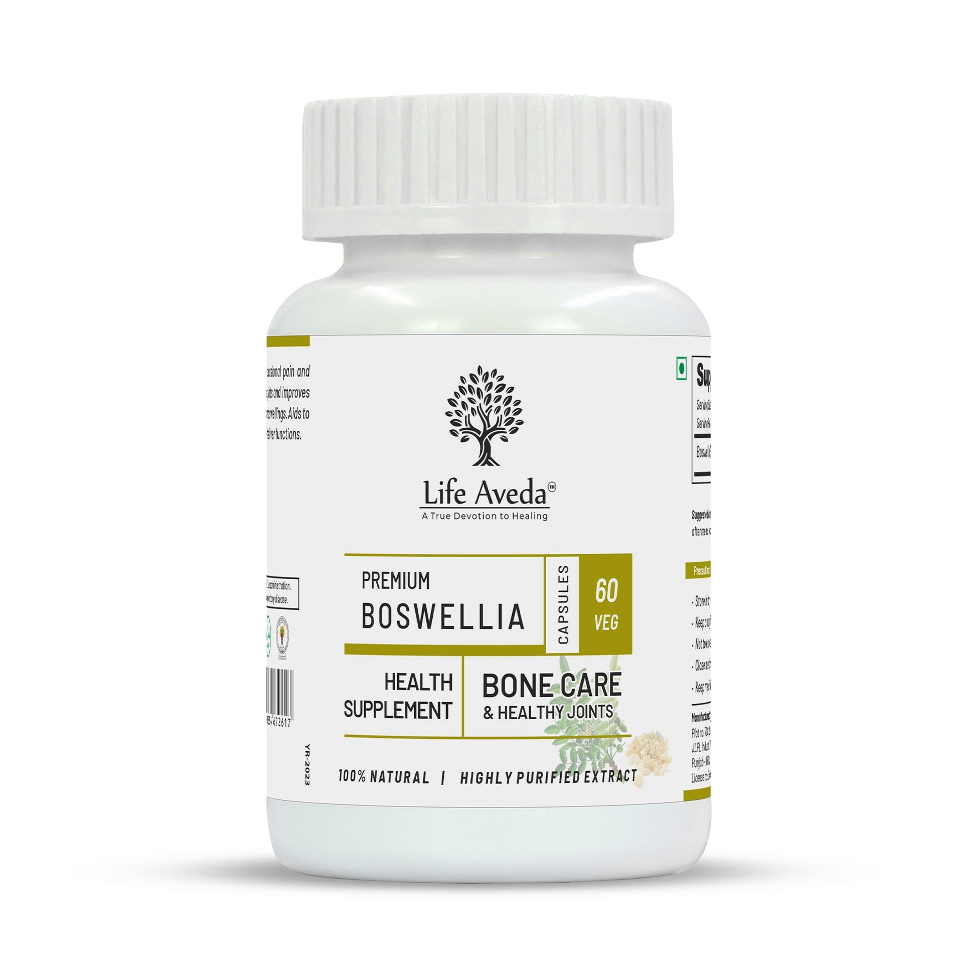 Life Aveda Premium Boswellia Capsules | Swadesiicart