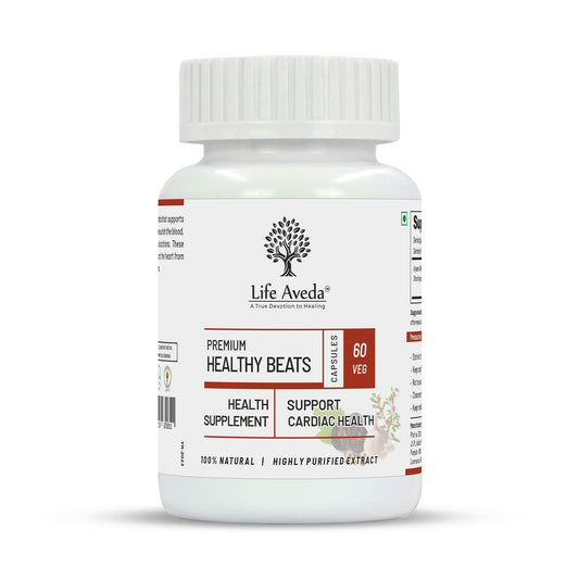 Life Aveda Premium Healthy Beats Capsules - Aveda Ayur