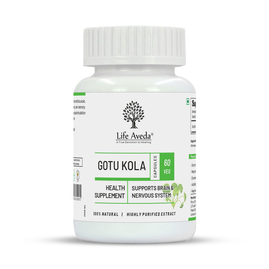 Life Aveda Gotu Kola Capsules - Aveda Ayur