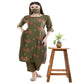 Lagi Women's Green Printed Straight Kurta & Pant (MC38A) | Swadesiicart