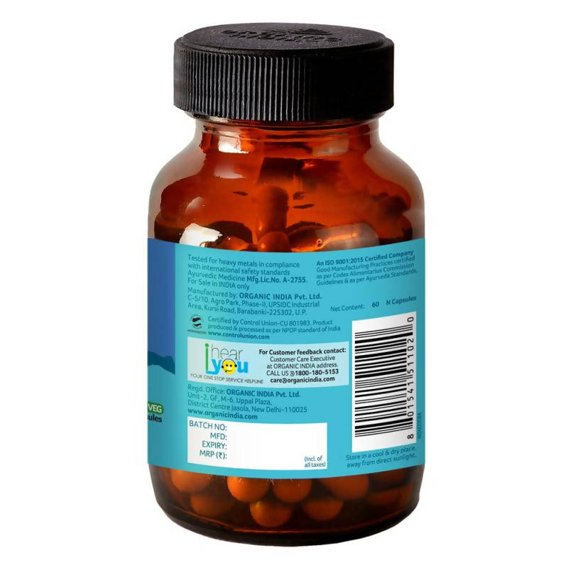Organic India Heart Guard Capsules | Swadesiicart